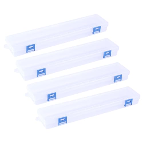Beatifufu 4Stücke Transparente Aufbewahrungsbox für Malutensilien Pinseletui Handlicher Organizer für Pinsel und Schreibgeräte Leichter für Künstler und Hobbyisten Beatifufu 4Stücke Transparente Aufbewahrungsbox für Malutensilien Pinseletui Handlicher Organizer für Pinsel und Schreibgeräte Leichter für Künstler und Hobbyisten von Beatifufu