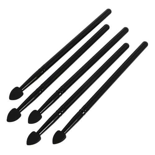 Beatifufu 5 Stück Teiliges Multifunktionales Lidschatten Make Up Pinsel Wiederverwendbare Silikon Pinselköpfe Sanftes Auftragen für Natürliche Optik Geeignet für Anfänger und Profis von Beatifufu