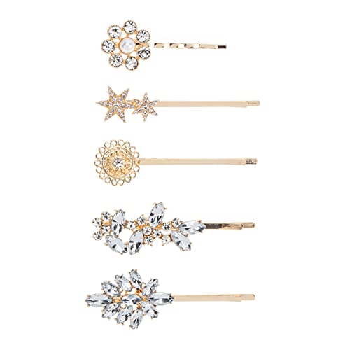 Beatifufu 5stücke Blumen Haarspange Stern Haarnadel Haarspange Sonnenblumen Frauen von Beatifufu