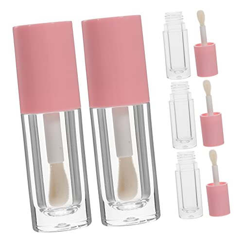 Beatifufu 5stücke Leere Lipgloss-tuben Mit Runde Wiederverwendbare Behälter Für Lippenfarbe Lip Balm Und Lip Oil Praktisch Für Reisen Und Unterwegs von Beatifufu
