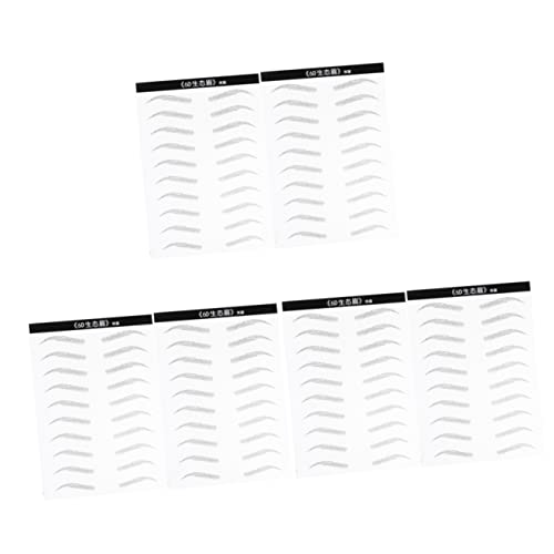 Beatifufu 3sets Augenbrauen-aufkleber Natürliches Haar Einfache Anwendung Hebt Die Augenbrauen An 2 Blätter * 3 von Beatifufu