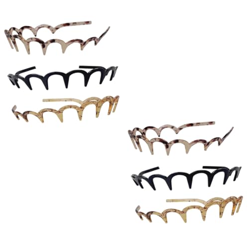 Beatifufu 6 Stk Kreative Kopfbedeckungen Modische Stirnbänder Make-up-haarband Wellige Stirnbänder Mit Kämmen Haarbänder Für Herren-stirnband Armband-hautpflege Haarkamm Stirnband Gesicht Beatifufu 6 Stk Kreative Kopfbedeckungen Modische Stirnbänder Make-up-haarband Wellige Stirnbänder Mit Kämmen Haarbänder Für Herren-stirnband Armband-hautpflege Haarkamm Stirnband Gesicht von Beatifufu