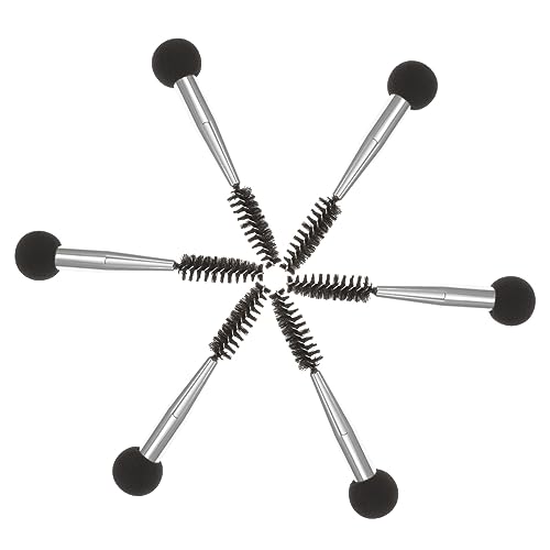 Beatifufu 6stücke Make-up-pinsel Schwamm Applikatoren Für Augenbrauen Wimpern Mascara Und Foundation Make-up-zubehör Für Frauen Mädchen von Beatifufu