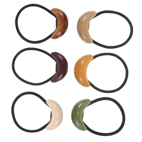 Beatifufu 6 Stück Haargummis Manschetten Geometrische Elastische Haargummis Seile Beschädigung Scrunchies Haarbänder Zubehör Für Teenager Mädchen von Beatifufu