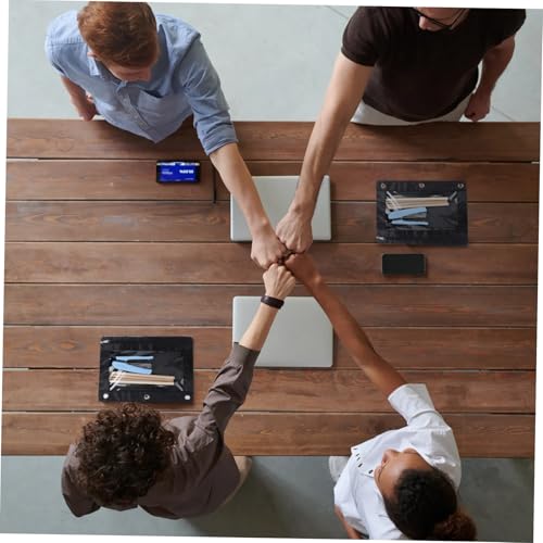 Beatifufu 6 Stück Oxford Federmäppchen Transparent mit Reißverschluss Große Kapazität für Büro Schule Dokumenten Stifttasche Robust Langlebig Vielseitig von Beatifufu