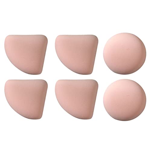 Beatifufu 6 Stück Puff Kleine Puderquasten Damen Make Up Puderquasten Tragbare Puderquasten Kosmetische Puderquasten Geschmeidige Make Up Pads Beauty Puffs Kompakte Puderquasten von Beatifufu