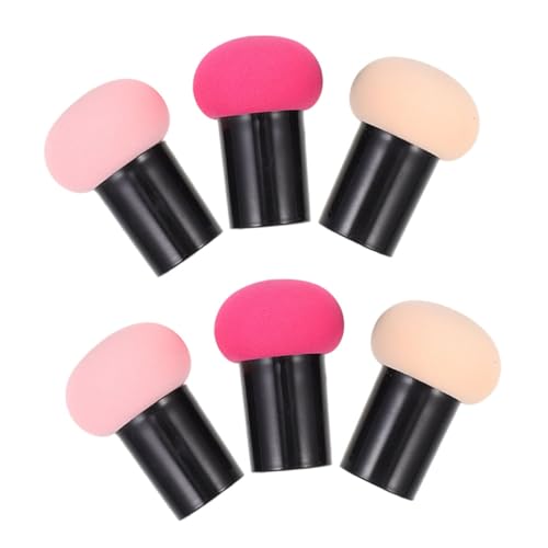 Beatifufu 6 Stück Teiliges Makeup Schwamm Set mit Verwendung für Trockene und Anwendungen Präzises Schminken für Lidschatten und Foundation Vielseitiges Beauty Tool von Beatifufu