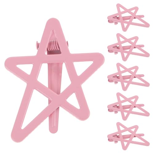 Beatifufu 6 Stück Teiliges Stern Haarspangen für Damen Dekorative Fünfzackige Haarclips Modische Haarschmuck accessoires Fester Sitz für Vorderhaar und Styling Geeignet für Teenager und Beatifufu 6 Stück Teiliges Stern Haarspangen für Damen Dekorative Fünfzackige Haarclips Modische Haarschmuck accessoires Fester Sitz für Vorderhaar und Styling Geeignet für Teenager und von Beatifufu