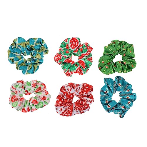 Beatifufu 6stücke Teiliges Weihnachts-haarband Stilvolle Haargummis Mit Festlichem Design Für Mädchen Und Für Partys Und Tägliches Tragen von Beatifufu