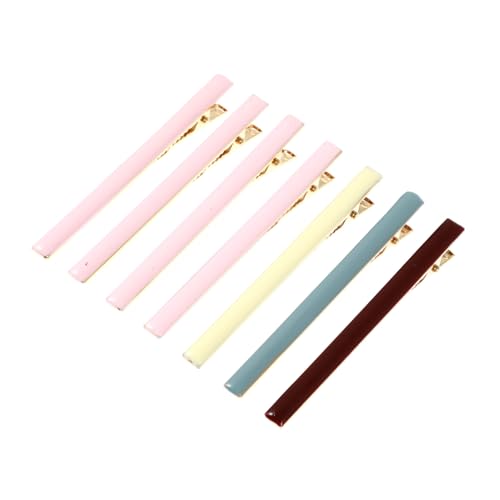 Beatifufu 7 Stück Teiliges Haarklammern Lange Haarklammern Bunte Tropfenöl Design Starke Haarklammer für Damen Modischer Haarschmuck Einfache Handhabung für Langes und Dickes Haar von Beatifufu
