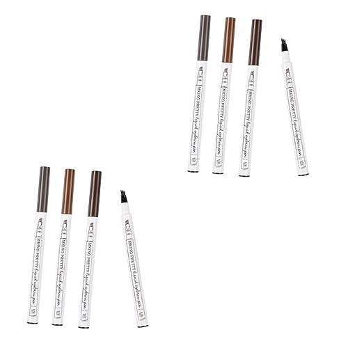 Beatifufu 8 Stk Flüssiger Augenbrauenstift eyebrow pencil augenbrauen stift Augenbrauenfarbe Augenbrauenstift langanhaltend eyebrow powder Augenbrauenstift für Anfänger brow cocine von Beatifufu