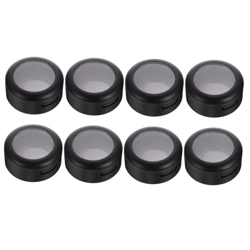 Beatifufu 8 Stück Teiliges Lidschatten Ersatzbox Innenmaß Leere Make Up Aufbewahrung Kompakt Leicht Dicht Schließend für Schminktisch und Reisen Vielseitiger Kosmetik Organizer von Beatifufu