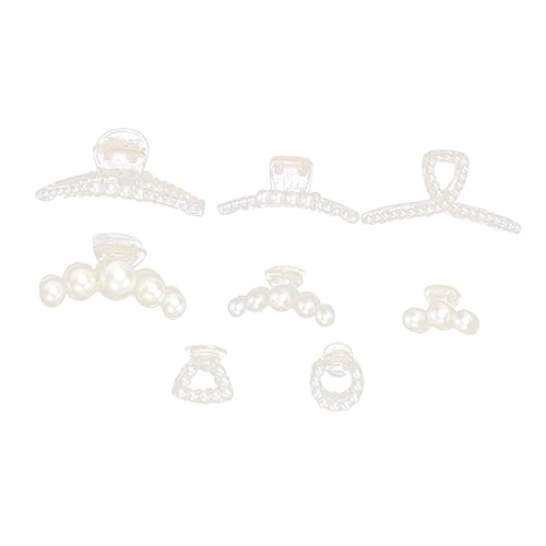 Beatifufu 8 Stücke Perlen-haarspangen Modische Haarnadeln Kopfschmuck Für Damen Und Mädchen von Beatifufu