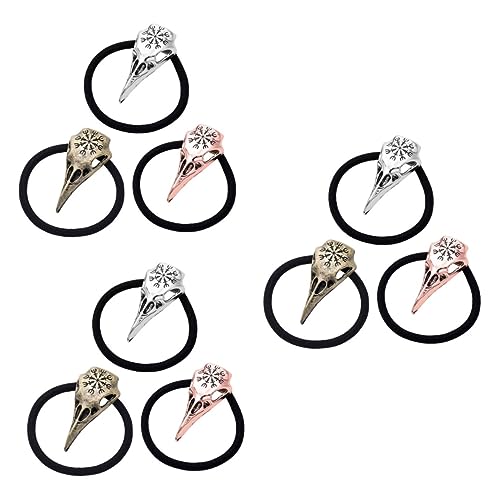 Beatifufu Haargummi Skull Jack 9 Stk Schädel Seil Elastische Pferdeschwanzhalter -haargummi Haarreif Halloween Haarreifen Halloween Haarbänder Haargummis Für Männer Pferdeschwanzhalter Für Dickes Haar von Beatifufu