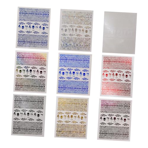 Beatifufu Nagelkunst-aufkleber Schlangen- -design Maniküre-zubehör Für Halloween von Beatifufu