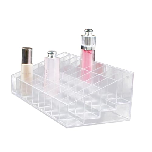 Beatifufu Lippenstifthalter Aus Acryl Fächer Transparenter Lippenstift-organizer Ständer Für Kosmetik Und Make-up Organizer Für Schminktisch Und Arbeitsplatte von Beatifufu
