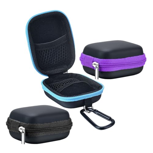 Beatifufu Aufbewahrungstasche Für Flaschen Mit Ätherischen Ölen 3 Stück Organizer Für Mini Flaschen Mit Ätherischen Ölen Tragbarer Parfümflaschen Etui Reise Organizer Für Rollflaschen von Beatifufu