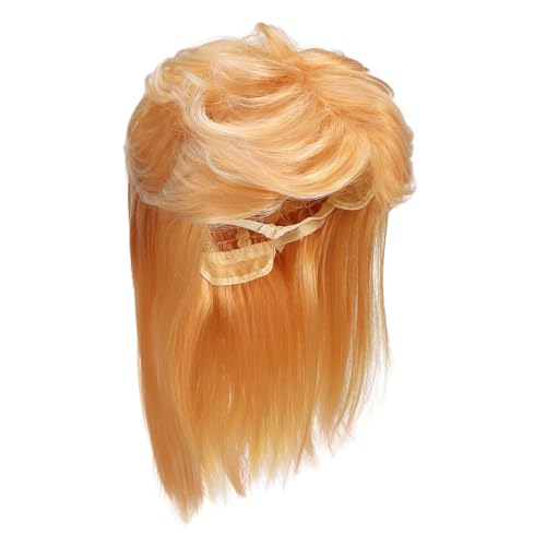 Beatifufu Blond Herren Jahre Stil Cosplay Party Perücke mit Verstellbarem Haarnetz Komfortabel Für Karneval Halloween Kostüm von Beatifufu