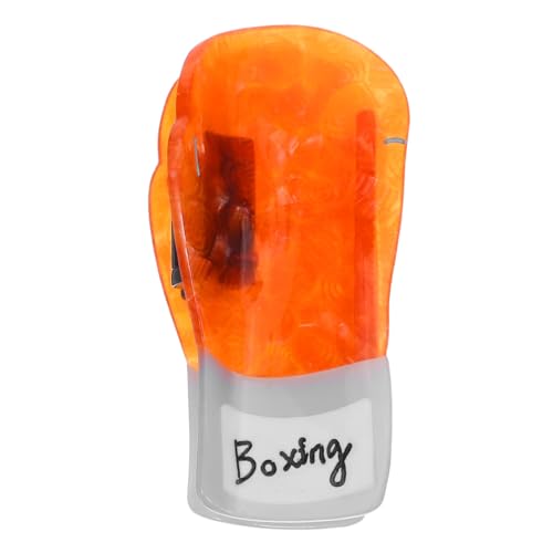 Beatifufu Boxing Glove Haarklammer aus Acetat Rutschfeste Langlebige Claw Clips für Frauen und Mädchen Originelles Design Fester Griff für Kurze und Lange Haare Modisches Haaraccessoire von Beatifufu