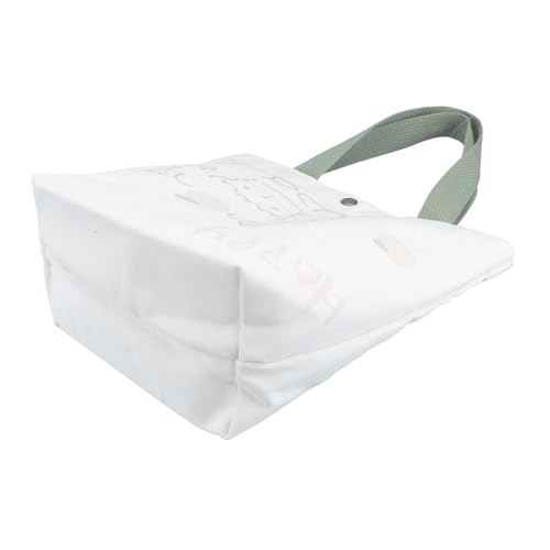 Beatifufu Canvas Schultertasche Damen Grüne Leichte Einkaufstasche aus Hochwertigem Geruchslosem Canvas Große Kapazität Komfortabel und Langlebig für Freizeit Schule und Shopping von Beatifufu