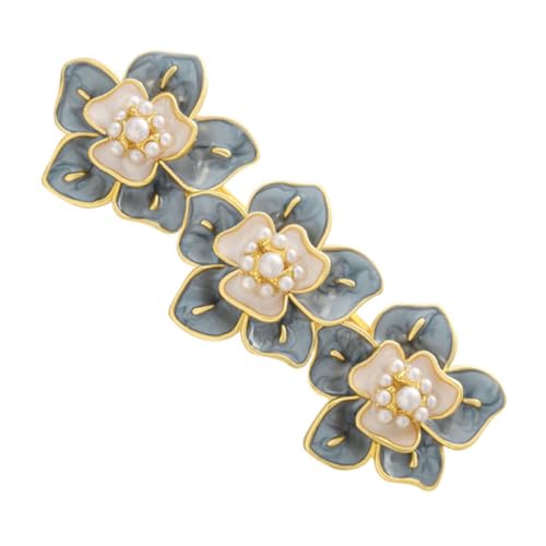 Beatifufu Damen Haarklammer mit Blumenmuster Modische Bunte Daisy Haarspange aus Hochwertiger Legierung Feine Verarbeitung Vielseitiger Haarschmuck für Alltag Party und Feiertage von Beatifufu