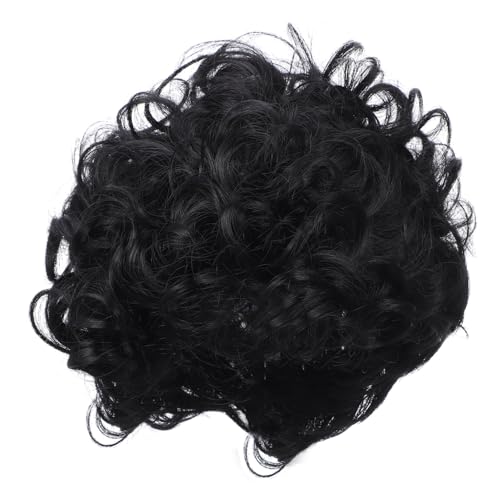 Beatifufu Damen Kurzhaar Perücke Schwarz Wellig Mit Weichen Stirnfransen Schichtige Synthetiklocken Für Cosplay Alltag Und Festliche Anlässe Pflegeleicht Und Natürliche Optik von Beatifufu