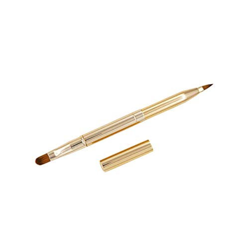 Beatifufu Doppelseitiger Lippenpinsel Mit Einziehbarer Funktion Für Make-up Und Kosmetik Geeignet Für Frauen Und Mädchen von Beatifufu