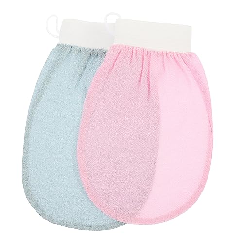 Beatifufu Duschbürste Peeling Bürste Mädchen Peelinghandschuhe Badehandschuhe Set von Beatifufu