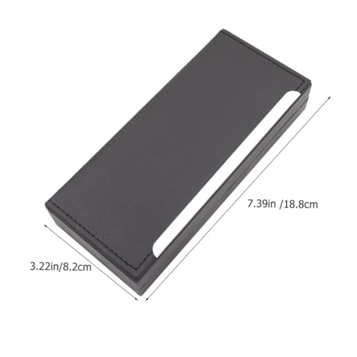 Beatifufu Elegantes Lederetui für Kugelschreiber und Füller Kratzfester Stifthalter Stabile Geschenkbox für Geschäftsgeschenke und Präsentationen Hochwertiger Organizer für Schreibgeräte von Beatifufu