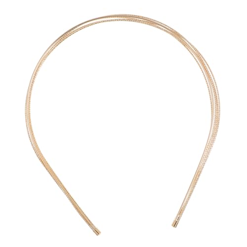 Beatifufu Elegantes Mehrschichtiges Metall Haarband Damen Stirnband für Hochzeit Party Braut Haarschmuck Vielseitig Einsetzbar Modisch Robust Langlebig Festlich von Beatifufu