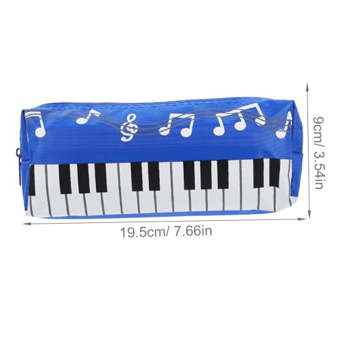 Beatifufu Federmäppchen Klaviertastatur Motiv Großes Fassungsvermögen Stifteetui Canvas Pencil Case für Erwachsene und Schüler Stilvoller Praktischer Schreibwaren Organizer Beatifufu Federmäppchen Klaviertastatur Motiv Großes Fassungsvermögen Stifteetui Canvas Pencil Case für Erwachsene und Schüler Stilvoller Praktischer Schreibwaren Organizer von Beatifufu
