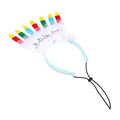 Beatifufu Geburtstags-haarband Mit Niedlichem Für Kinderpartys Weiches Und Lustiges Kopfstück Für Jungen Und Mädchen Accessoire Für Geburtstagsfeiern von Beatifufu