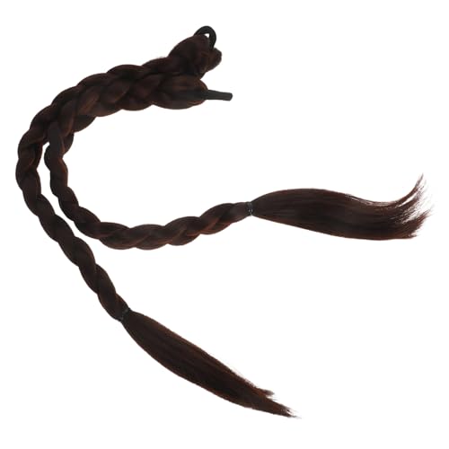 Beatifufu Geflochtener Pferdeschwanz Haarverlängerung Synthetischen Fasern Hitzebeständig Leicht und Bequem für Alltag und Vielseitige Stylings bei Frauen und Mädchen von Beatifufu