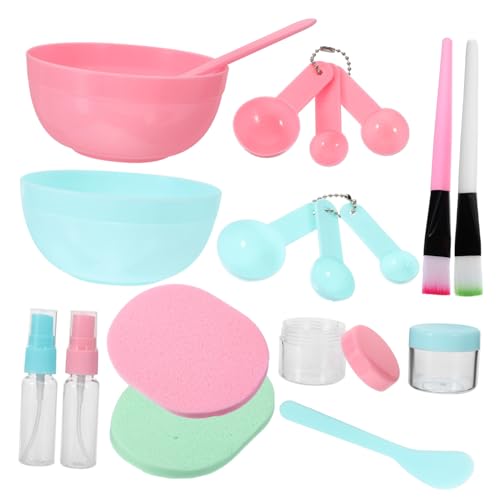 Beatifufu Gesichtsmasken Set Mit Schüssel Löffel Stift Und Messbecher Für Diy Masken Zubereitung Kompakt Und Einfach Zu Reinigen Geeignet Für Haushaltsgebrauch von Beatifufu