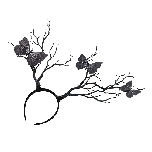 Beatifufu Geweih Stirnband Haarband Mit Zweigdekor Aus Strapazierfähigem Für Festival Party Erwachsene Dekoration von Beatifufu