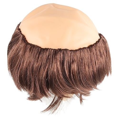 Beatifufu Cosplay Glatze Mönch Perücke Für Halloween Kostümparty Erwachsene Lustige Glatze Vielseitiges Kostümzubehör Für Männliche Charaktere von Beatifufu