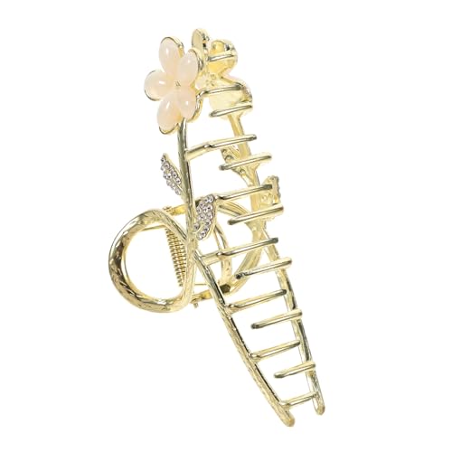 Beatifufu Große Haarspange für Dickes Haar Metallklammer Eleganter Blumen haarkralle Clip für Damen und Mädchen Vielseitig Einsetzbar Stilvoller Haarschmuck für Alltag und Besondere Anlässe von Beatifufu
