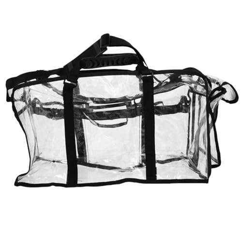 Beatifufu Große Transparente Kosmetiktasche Reise Make-up Aufbewahrungstasche Wasserabweisend Vielseitiger Kulturbeutel für Damen und Sport Geeignet von Beatifufu