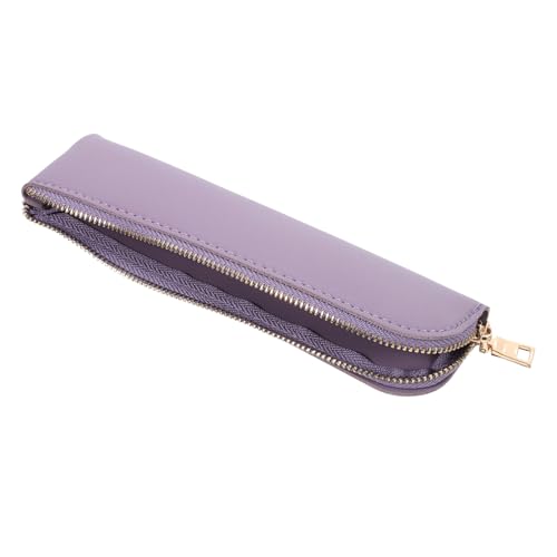 Beatifufu Großes Federmäppchen aus PU Leder Multifunktionale Stifttasche mit Reißverschluss Tragbares Schreibwarenetui für Schule Büro Makeup und Reise Stilvoller Organizer von Beatifufu