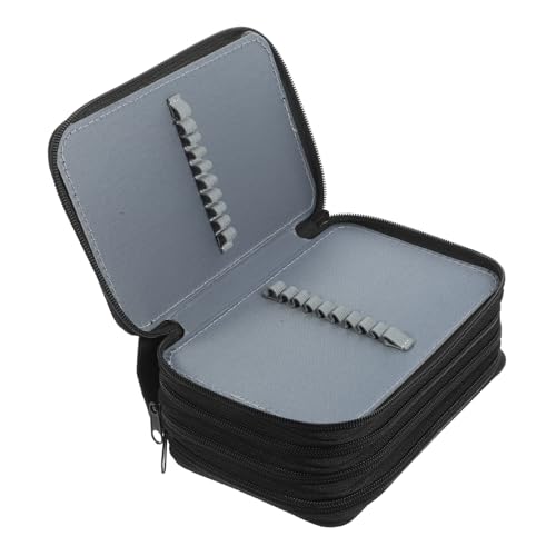 Beatifufu Großes Federmäppchen mit Reißverschluss Mehrlagige Oxford Schüler Stifteetui Langlebige Praktische Schreibwaren Tasche für Farbstifte Tragbare Leichte Aufbewahrungstasche von Beatifufu