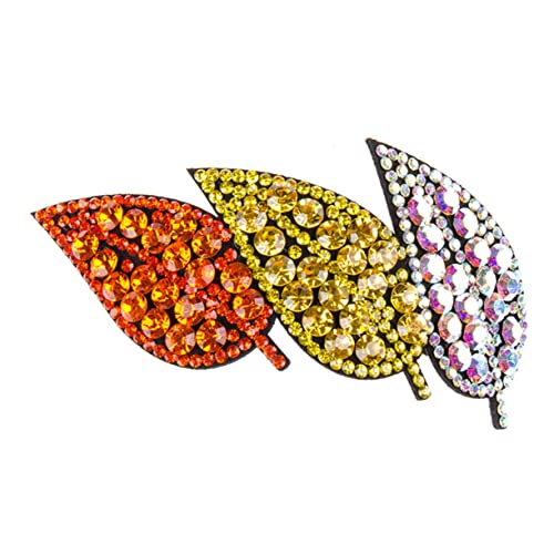Beatifufu Elegante Haarspange Mit Wasserdiamanten Blattform Dekorative Haaraccessoires Für Mädchen Für Hochzeiten Partys Und Besondere Anlässe von Beatifufu