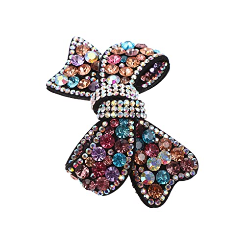 Beatifufu Haarnadel Kristall-haarspange Aus Metall Retro-haarspange Bling-clips Schleife Aus Strass Alligator-haarspangen Für Frauen Altes Haar Braut Empfindlich Strasssteine Pferdeschwanz von Beatifufu