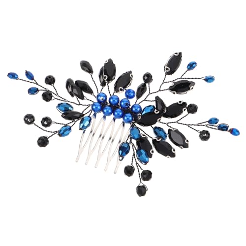 Beatifufu Haarschmuck Für Die Hochzeit Brautschmuck Für Die Hochzeit Handgefertigt Haarspange Für Die Braut Vintage Französisches Styling Haarspange Strass von Beatifufu