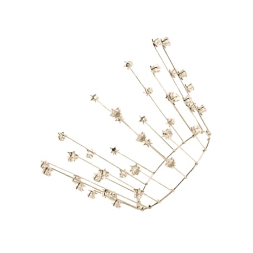 Beatifufu Geburtstagskrone Pentagramm-design Zarte Dekoration Für Torte Hochzeit Elegante Kopfbedeckung Haarschmuck Für Damen von Beatifufu