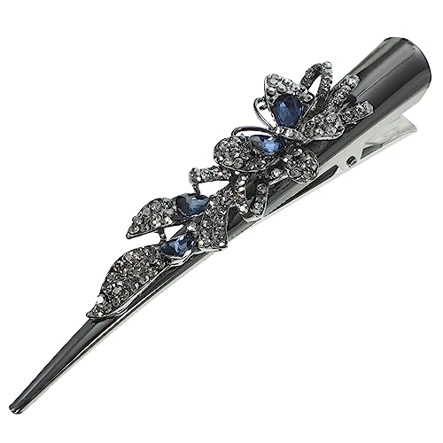 Beatifufu Haarspange Mit -krokodilklemme Glitzernde Metall-haarspange in Entenschnabelform Für Damen Für Festliche Anlässe von Beatifufu