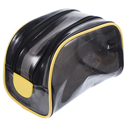 Beatifufu Toilettentasche Für Reisen Wasserdichter Kulturbeutel Mit Großem Stauraum Für Kosmetik Und Pflegeprodukte Tragbare Transparente Kosmetiktasche Für Damen Und Herren von Beatifufu