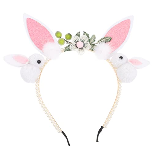 Beatifufu Hasenohr Stirnband Cartoon Hasenohr Haarband Party Stirnband Hasenohr Design Haarband Hasenohren Haarband Mädchen Haarreifen Make Up Haarband Hasenohren Haarband Party von Beatifufu