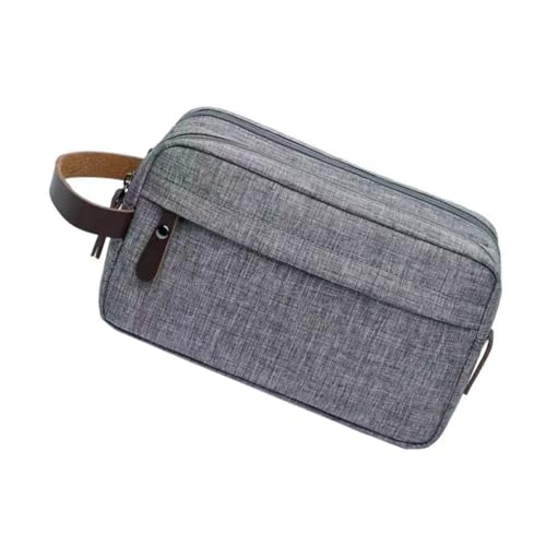 Beatifufu Herren Kulturbeutel aus Nylon mit Reißverschluss Multifunktionale Waschtasche Groß für Reisen Tragbare Kosmetiktasche für Tägliche Aufbewahrung und Reisegepäck von Beatifufu