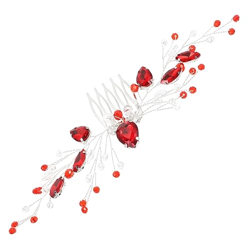 Beatifufu Hochzeit Haarschmuck Damen Haarkamm mit Eleganter Haarschmuck für Bräute Leichtes Haaraccessoire für Besondere Anlässe Hochzeiten und Abschlussbälle von Beatifufu