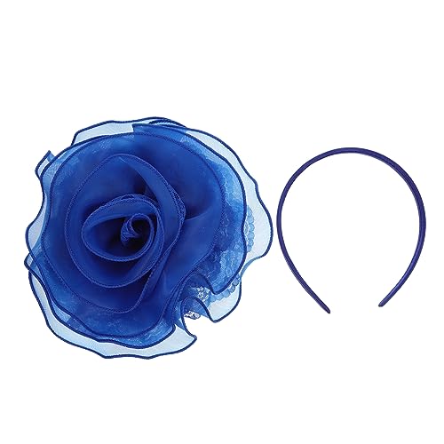 Beatifufu Vintage Blumenkopfband Mit Großer Spitze Und Floralen Details Für Hochzeiten Und Besondere Anlässe Elastisch Und Farbecht Passend Zu Eleganten Outfits von Beatifufu